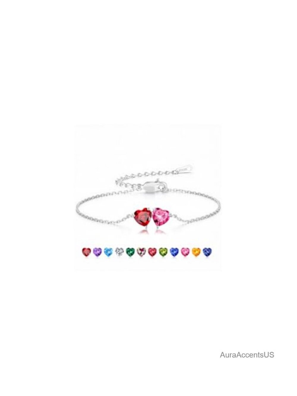 Sterling Silver Adjustable Tennis Bracelet for Women